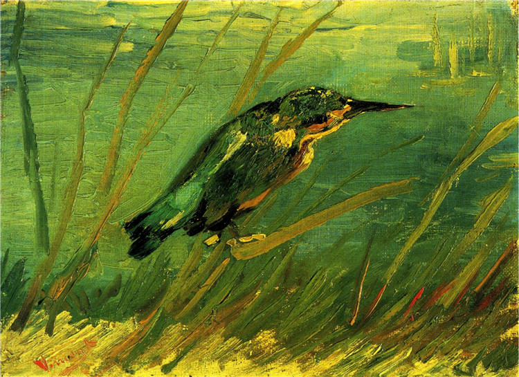 The Kingfisher Vincent Willem Van Gogh Oil Painting